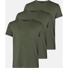 Resteröds 3-pack Bambu, T-shirt o-neck, Army