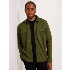 Selected Homme Slhjackie Sweat Jacket Noos Skjortejakker Dark Olive