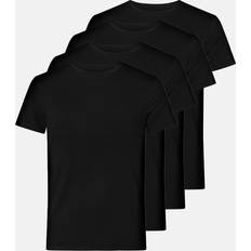 Resteröds Bambus T-shirts Resteröds Bambus, T-Shirt, 4-pack, Schwarz