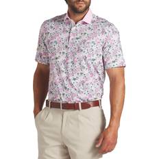 Puma Clothing Puma X Arnold Palmer Men's Floral Golf Polo, XXL, White Glow/Pale Pink