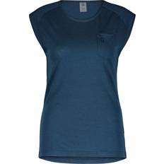 Scott Defined Merino Tank Top - Metal Blue