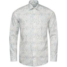 Eton Contemporary Fit Hemd - Hellgrün/Paisley