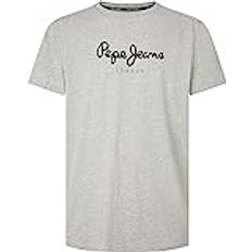 Pepe Jeans Herren Eggo N T-Shirts, Hellgrau Light Grey Marl