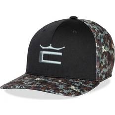 Cobra Camo Crown Snapback Cap - Grey