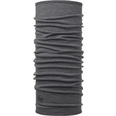 Buff Merino Midweight Neckwear Light Grey Melange