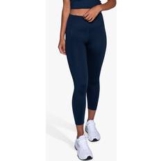 Girlfriend Collective Women's Sports Leggings, 7/8 Length High-Waist, Long Sport Trousers, Squat Proof, Back Pocket, Ultra Soft, Yoga Leggings