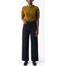 Soeur Harry Wool Blend Trousers, Navy