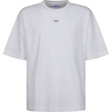 Off-White Clothing Off-White Off Stamp Cotton T-shirt White