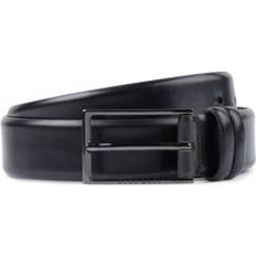 HUGO BOSS Accessories HUGO BOSS Men's Vegetable-Tanned Leather Belt Black