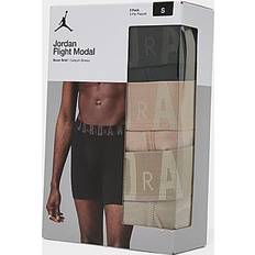 Leather - Men Men's Underwear Jordan Men's Flight Boxer Briefs 3-Pack in Brown/Black/Beige/Brown Brown/Tan/Sail