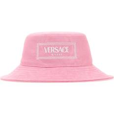 Versace Chapeaux Versace Pink Cotton Bucket Hat