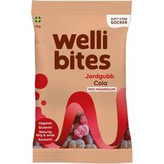 Cola Godis Wellibites Strawberry & Cola 70g 1pack