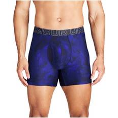 Under Armour Performance Tech 6" Print Boxer Briefs for Men 3-Pack Gravel/Camo