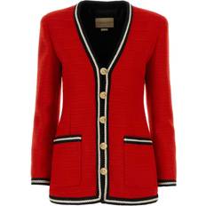 Gucci Red Blazers Gucci Red Tweed Blazer