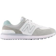 New Balance Golf Shoes New Balance Women's 574 Greens Golf Shoes, 9.5, White/Grey