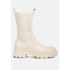 Women Chelsea Boots on sale London Rag Jolt Women's Chelsea Boots, 10, Beige Over