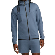 Clothing Nike Men's Sportswear Tech Fleece Lightweight Full Zip Hoodie Sweatshirt - Diffused Blue