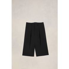 Women - Wool Shorts Ami Paris Bermuda shorts black