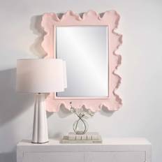 Orange Wall Mirrors Uttermost Sea Coral Pink Wall Mirror