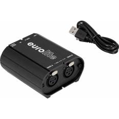 Studioutstyr Eurolite USB LAN DMX Interface 2x512ch