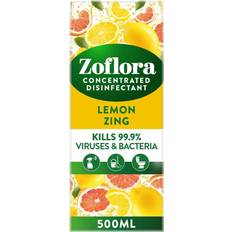 Zoflora Concentrated Antibacterial Disinfectant, 3 Lemon Zing 500ml