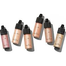 Luminess Luminess Air Airbrush Basic Makeup Starter Kit, 025 oz x 4 Bottles, Silk 4-in-1 Airbrush Foundation, Warm