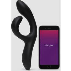 We-Vibe Sexleksaker We-Vibe X Lovehoney Nova 2 App Controlled Rechargeable Rabbit Vibrator Black