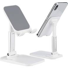 Wozinsky desk phone stand tablet stand foldable white WFDPS-W1