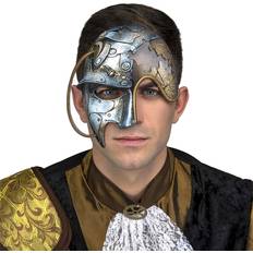 Multifarvede Halvdækkende masker Kostumer My Other Me Masker Mit Andet Jeg Steampunk