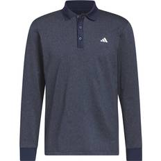 Elastane/Lycra/Spandex Polo Shirts adidas Golf Heather Polo Shirt