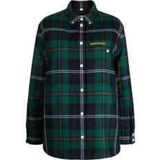 Ull Skjortor Burberry Virdian Overshirt - Green