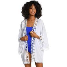 Swimsuit Cover-Ups & Sarong Wraps La Blanca Illusion Covers Kimono Women's Swimwear