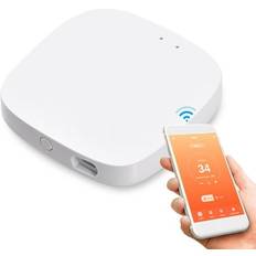 Smart Control Units Dcenta 3.0 Hub Wireless Smart Home Support SmartLife App Remote Control WiFi Protocol Works With Home