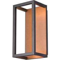 Dæmpbare - IP55 Vægarmaturer SLV Quadrulo Anthracite Vægarmatur