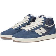 New Balance Men's NB Numeric 440 High V2 in Blue/Beige Suede/Mesh