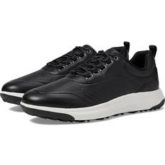 Sport Shoes Johnston & Murphy Amp; Men's Amherst Plain Toe U-Throat Golf Shoes Black D-Width Black D-Width