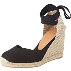 Suede Espadrilles Castañer Castañer Women's Carina C/6/001 Espadrilles, Black Black 100