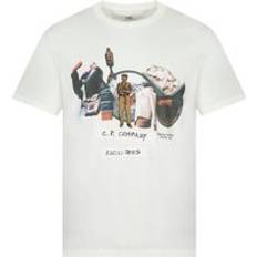 CP COMPANY Overdele CP COMPANY Bomuld Casual Jersey Shirt - Hvid