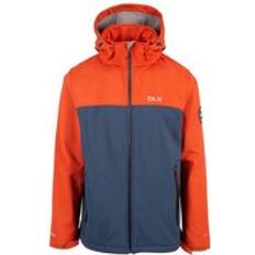 Trespass Uomo Giubbotti Trespass Mens Moyler DLX Soft Shell Jacket Burnt Orange