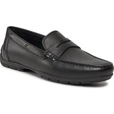 Men - Synthetic Moccasins Geox U Moner W 2FIT Moccasin, Black