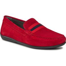 Rød Mokkasiner Geox Man Loafers - Red