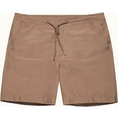 Orlebar Brown Bulldog Drawcord Mid-Length Drawcord Swim Shorts In Plum Wine PLUM WINE