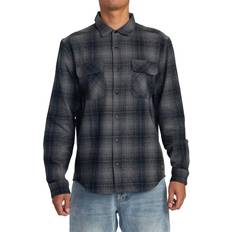 RVCA Dayshift Flannel L/S Shirt Black