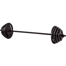 The Step Fitness Adjustable Barbell Weight Set 60lb