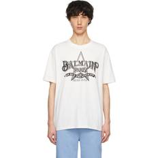 Balmain 3XL T-skjorter Balmain Printed t-shirt white