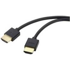 Cables SpeaKa Professional HDMI Cable HDMI-A plug, HDMI-A plug 1.00 Black Ultra