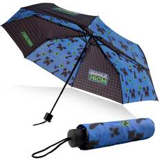 Umbrellas Minecraft Telescopic Blue Umbrella Multi One Size