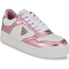 Guess Women Sneakers Guess Miram Panda Sneaker Women's White/Pink Metallic Sneakers