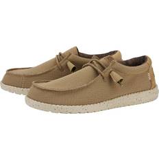 Hey Dude Wally Sport Mesh Casual Shoes for Men Tan 13M