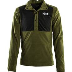 The North Face Herren Fleeceshirt Homesafe Snap Forest Green,S,Grün